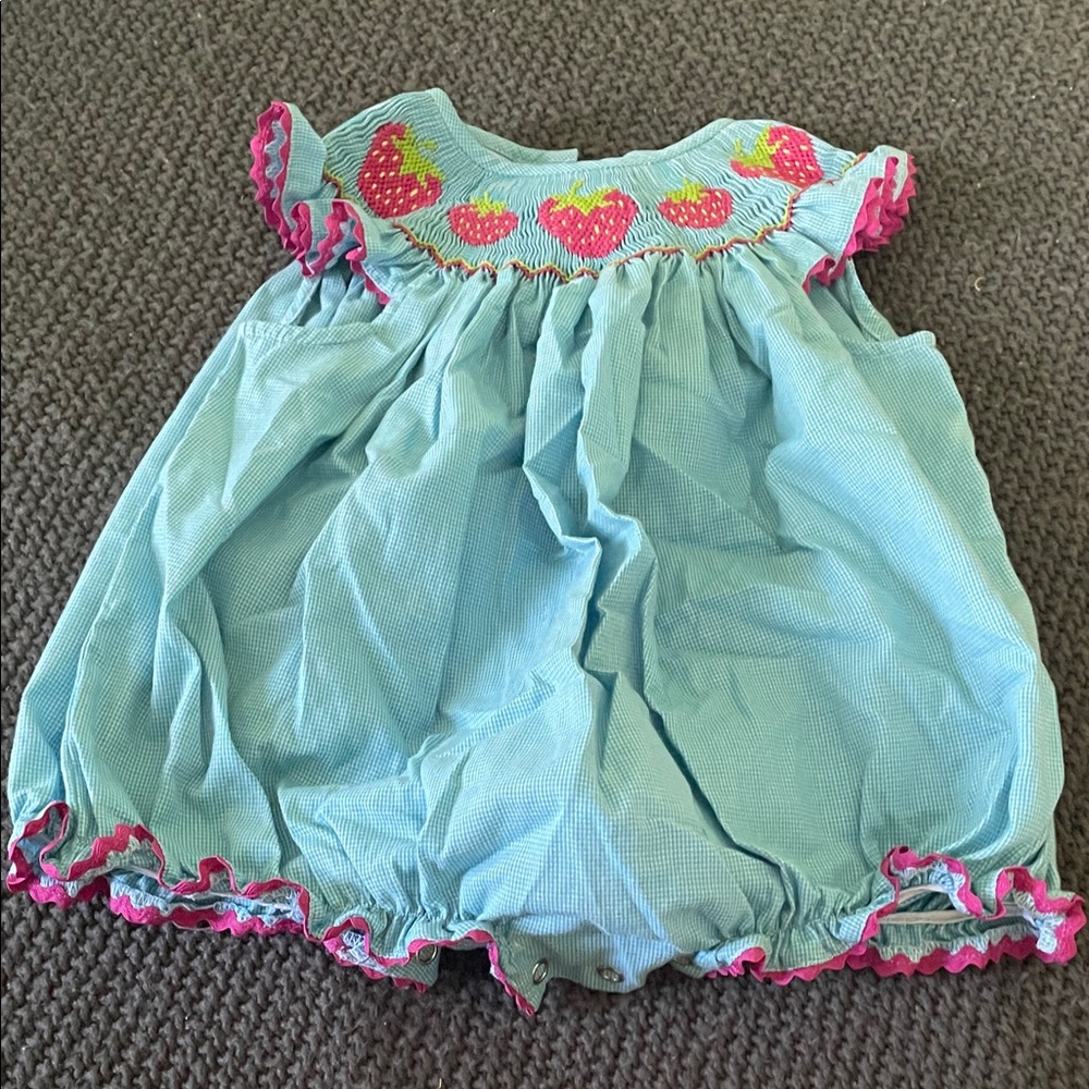 Blue and Pink Kids One Piece